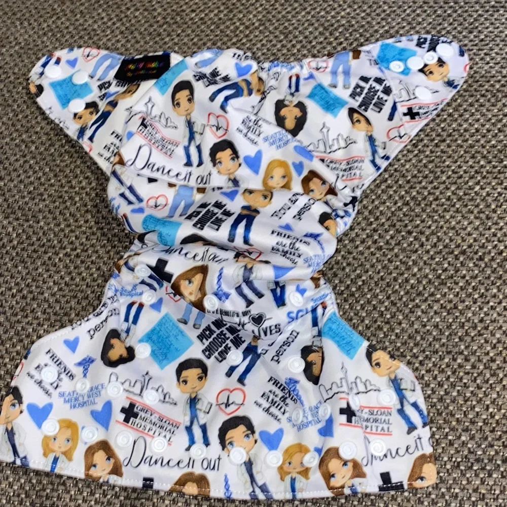 Kids Cartoon Print Diaper Cover